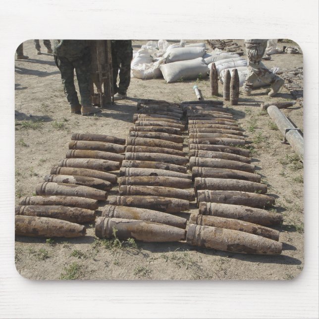 Tapis De Souris Les dispositifs explosifs sont identifiés et inven (Devant)