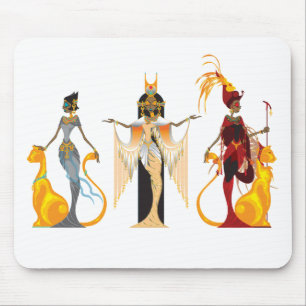 Tapis De Souris Les divas de l'Egypte Mousepad
