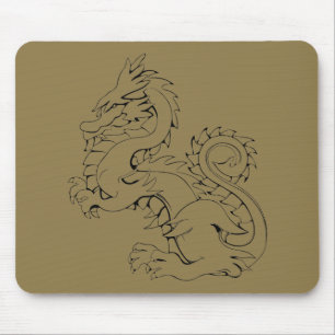 Tapis De Souris Les Dragons Asiatiques Tatsu Sont Des Créatures My