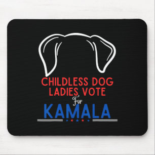 Tapis De Souris Les Drôle Drôle Des Dames De Chien Sans Enfant Vot