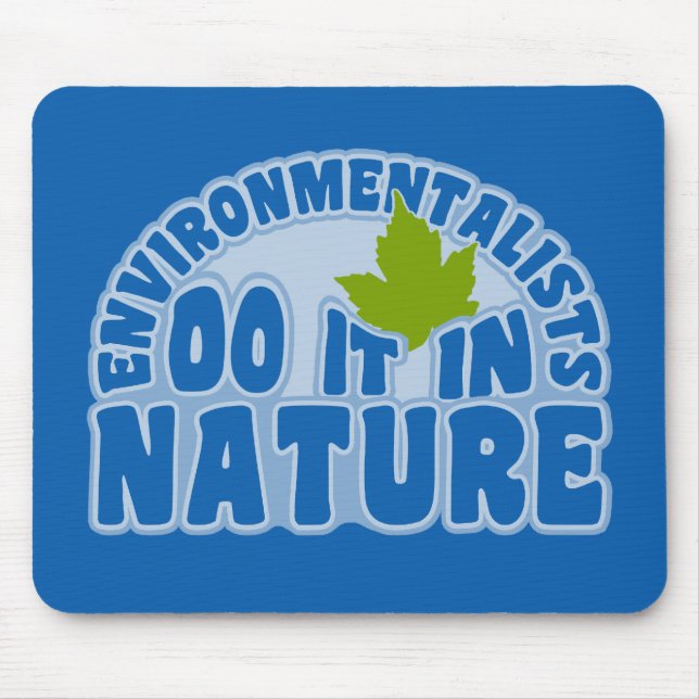 Tapis De Souris Les écologistes mousepad (Devant)