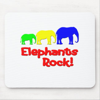 Tapis De Souris Les éléphants roulent !
