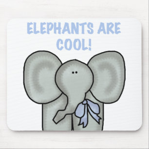 Tapis De Souris Les éléphants sont frais