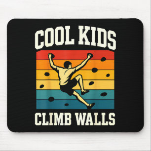 Tapis De Souris Les enfants cool escaladent les murs Extremesrt Es