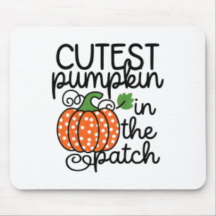 Tapis De Souris Les Enfants Cutest Citrouille Dans Le Patch Par