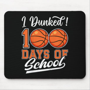 Tapis De Souris Les Enfants J'Ai Fait 100 Jours De Basketball Scol