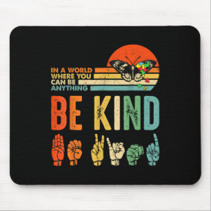 Tapis De Souris Les Enfants Soient Gentils Autisme Sensibilisation