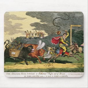 Tapis De Souris Les Espagnols que Taureau s'est cassés perdent ou