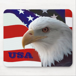 Tapis De Souris Les Etats-Unis Eagle Mousepad