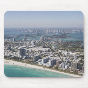 Tapis De Souris Les Etats-Unis, la Floride, Miami, paysage urbain