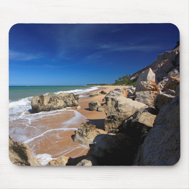 Tapis De Souris Les falaises en plage de Rio DA Barra (Devant)