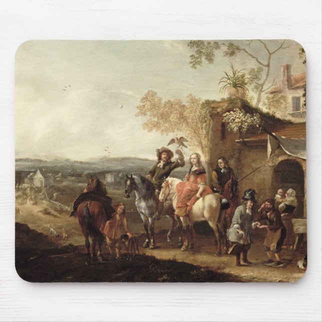 Tapis De Souris Les fauconniers (Devant)