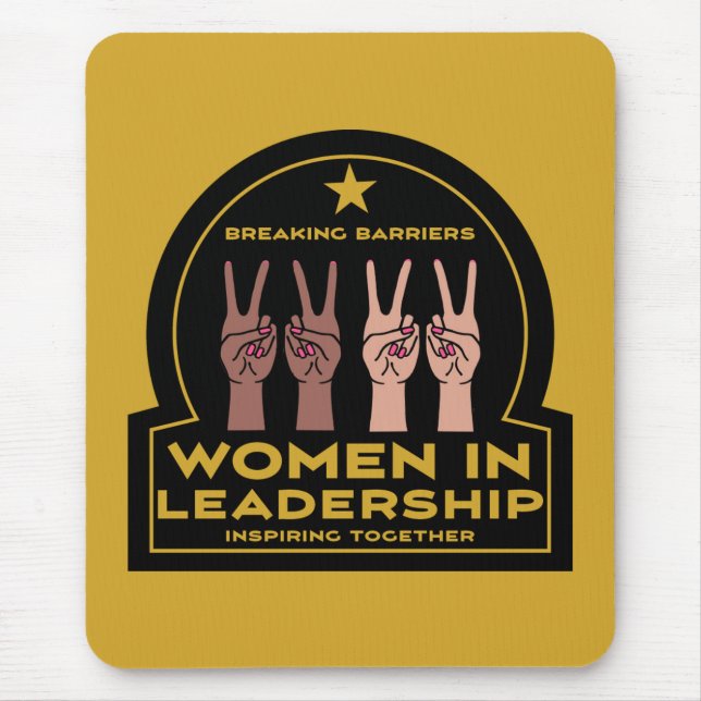Tapis De Souris Les Femmes À La Direction (Devant)