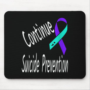Tapis De Souris Les femmes continuent la prévention du suicide Sem