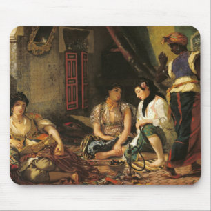 Tapis De Souris Les femmes d'Alger en leur appartement, 1834