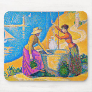 Tapis De Souris Les femmes dans le puits, Signac