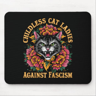 Tapis De Souris Les femmes de chat contre le fascisme Président Ka