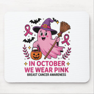 Tapis De Souris Les Femmes En Octobre Nous Portons Nk Ghost Witch