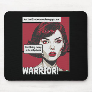 Tapis De Souris Les femmes guerrières de la faucille rétro être fo