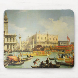 Tapis De Souris Les fiançailles du doge vénitien vers l'Adriatiq