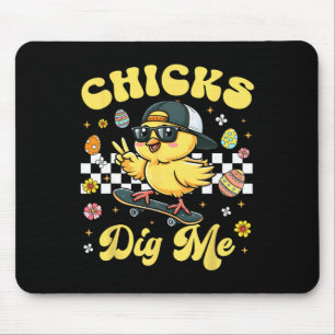 Tapis De Souris Les filles me kiffent Pâques garçons enfants homme