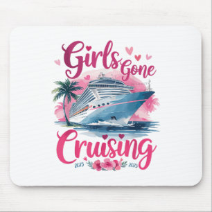 Tapis De Souris Les Filles Partent Croisière 2025 Vacances Amusant