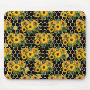 Tapis De Souris Les Fleurs De Soleil Se Transforment Naturellement
