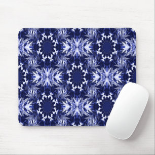 Tapis De Souris Les flocons de neige en bleu.....