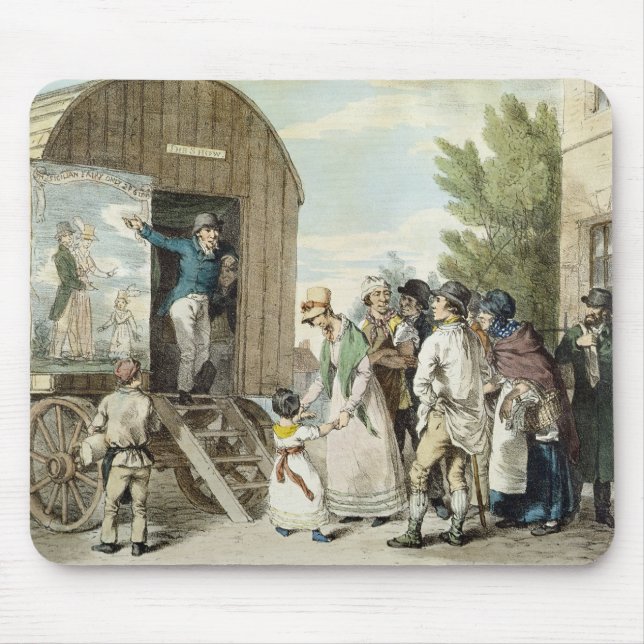 Tapis De Souris Les foires : L'exposition, c.1821 (litho de (Devant)