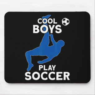 Tapis De Souris Les garçons cool jouent au football 