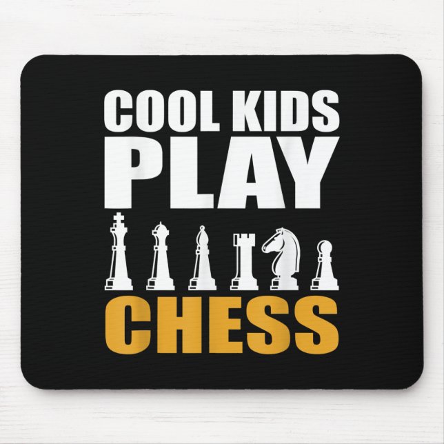 Tapis De Souris Les garçons de Great Chess Kids (Devant)