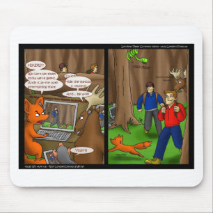 Tapis De Souris Les Geeks Sont des Animaux Sauvages T-shirts Drôle
