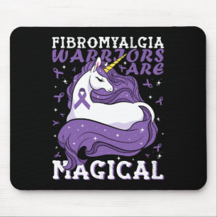 Tapis De Souris Les Guerriers Fibromyalgia Sont Magiques Unicorne