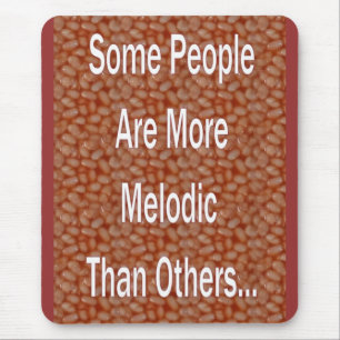 Tapis De Souris Les Haricots Sont Les Fruits Musicaux