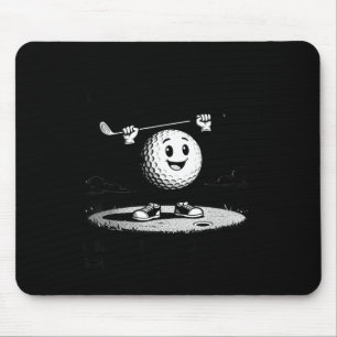 Tapis De Souris Les hommes jouent au golf Quatre-vingts ans Annive