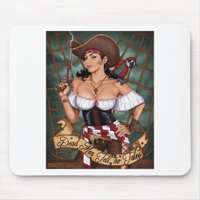 Tapis De Souris Les hommes morts ne disent aucun conte (Devant)