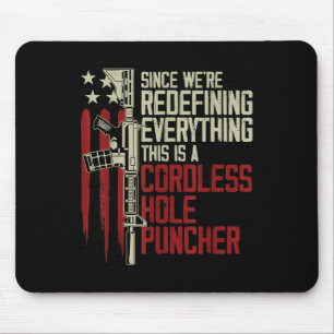 Tapis De Souris Les Hommes Redéfinissaient Tout C'Est Sans Cordure