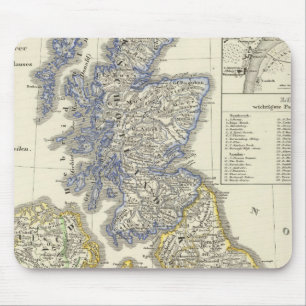 Tapis De Souris Les îles britanniques de 1066 à 1485