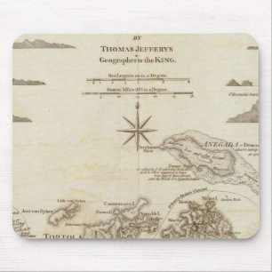 Tapis De Souris Les îles Vierges