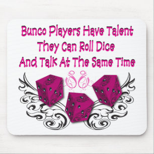Tapis De Souris les joueurs de bunco ont le talent #2