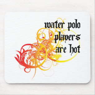 Tapis De Souris Les joueurs de polo d'eau sont chauds