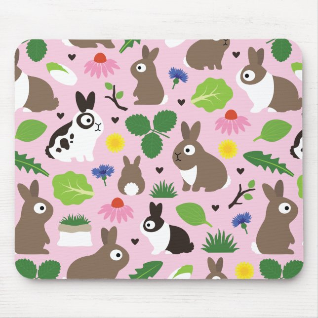 Tapis De Souris Les lapins Et Leurs Traitements (Devant)