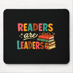 Tapis De Souris Les lecteurs inspirants sont des leaders amusants