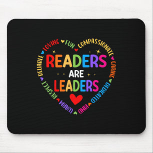 Tapis De Souris Les lecteurs sont des leaders enseignant la lectur