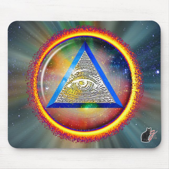 Tapis De Souris Les lentilles de la Providence (Devant)