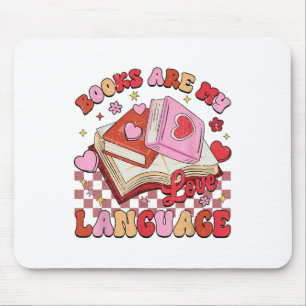 Tapis De Souris Les Livres Sont Mon Amour Langue Lecture Louvain B