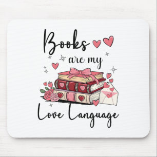 Tapis De Souris Les Livres Sont Mon Amour Langue Lecture Louvain B