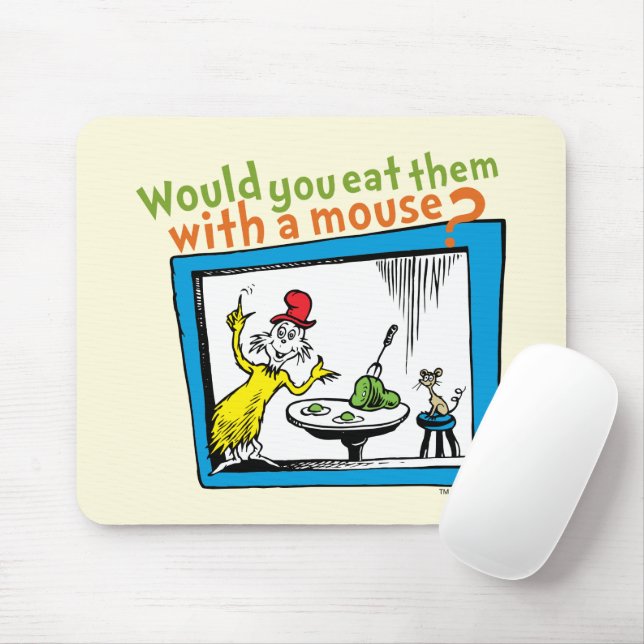 Tapis De Souris Les mangeriez-vous avec une souris? (Avec souris)