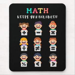 Tapis De Souris Les maths vous maintiennent en équilibre