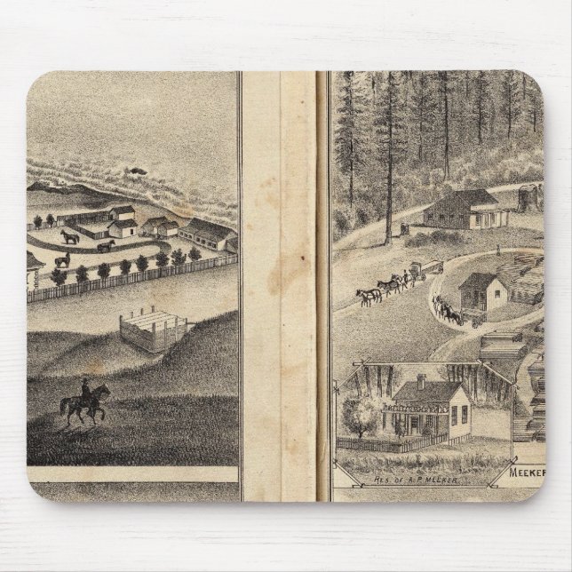 Tapis De Souris Les Meeker Bros de Fort Ross (Devant)